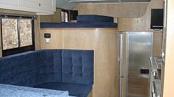 Interior of horsebox